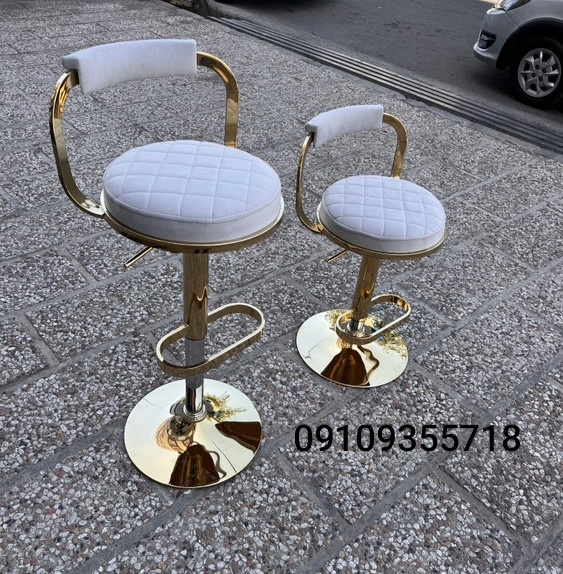 صندلی اپن جکدار فلزی آبکاری PVD