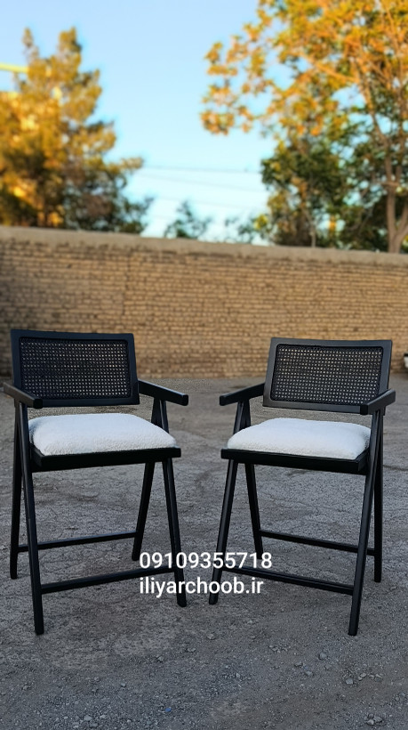 صندلی اپن چوب راش