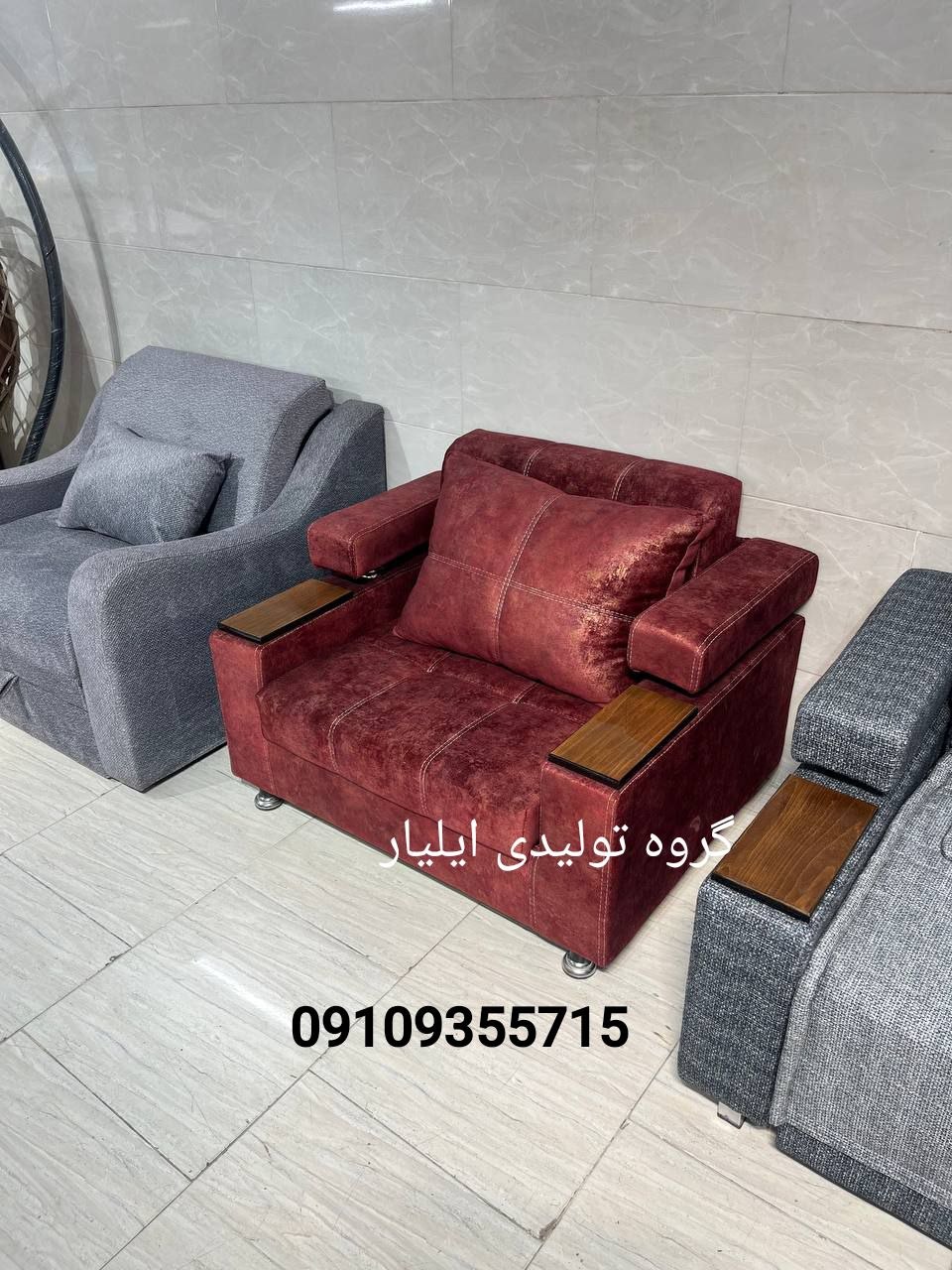 مبل تختخوابشو تک نفره