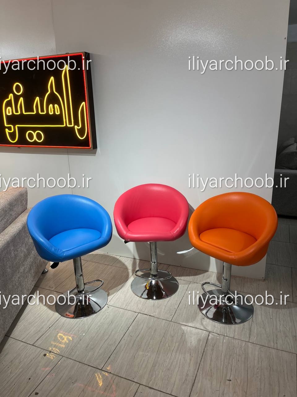 صندلی کانتر مدل لگنی جکدار