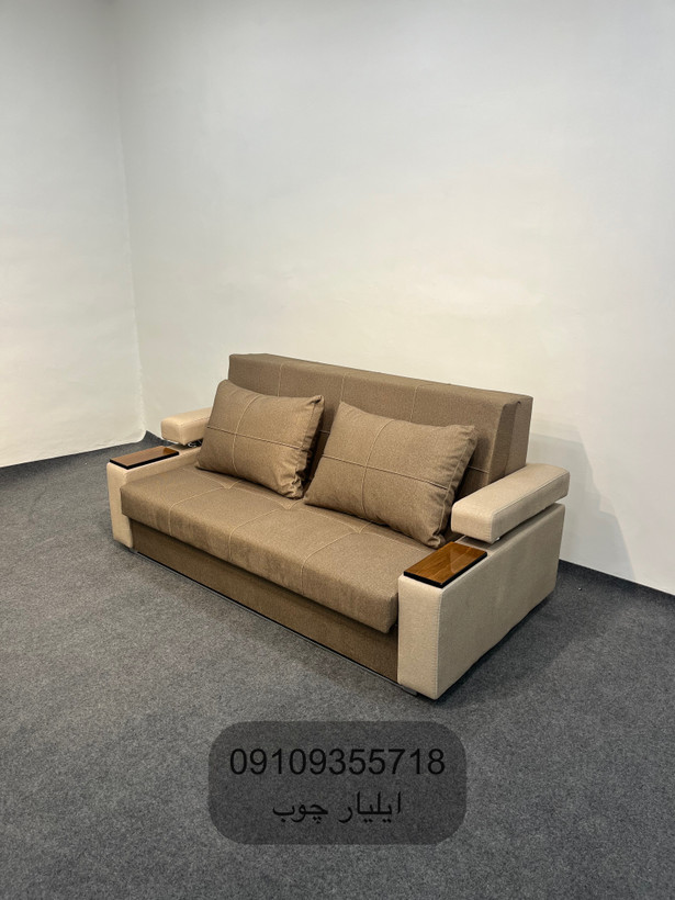 مبل تختخوابشو رایکا باکسدار