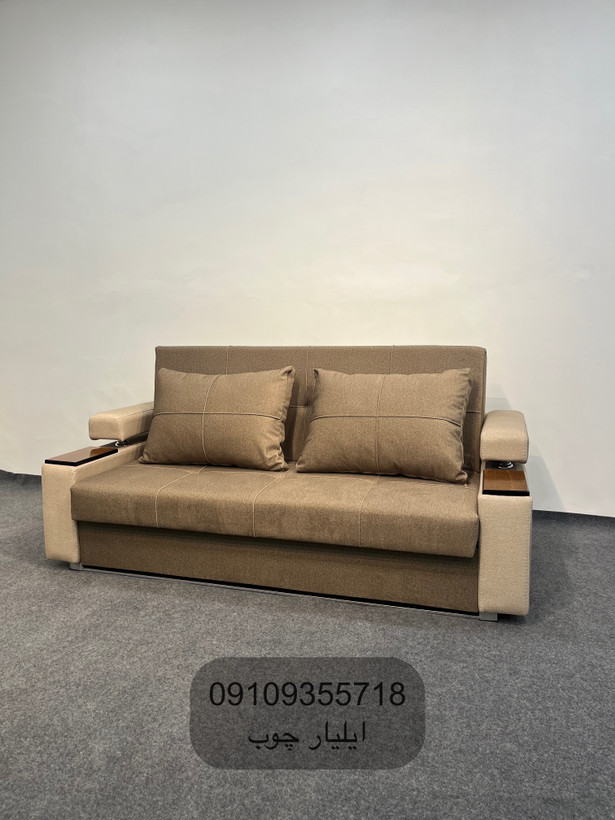 مبل تختخوابشو رایکا باکسدار