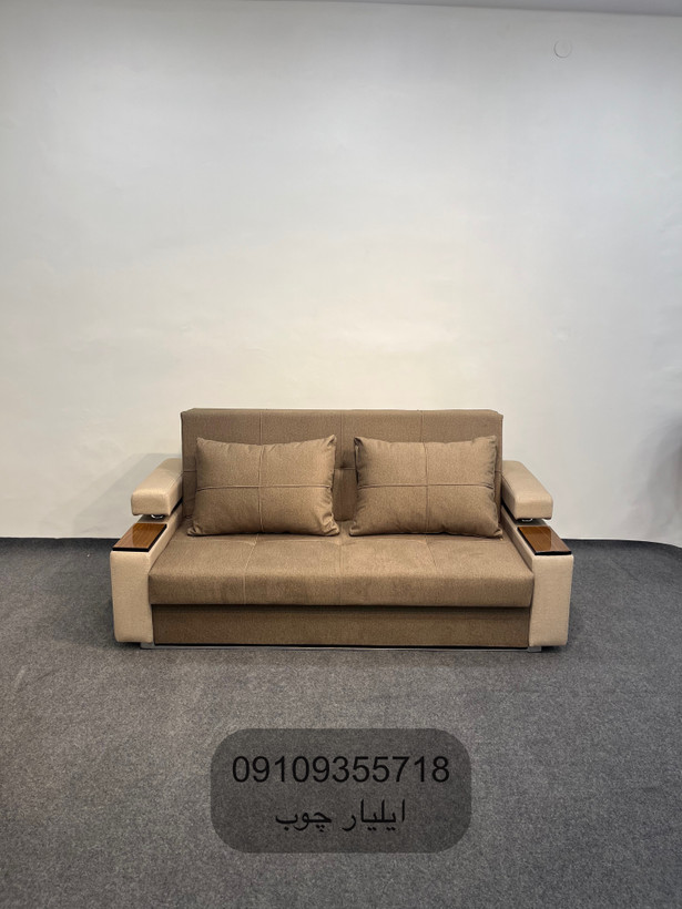 مبل تختخوابشو رایکا باکسدار