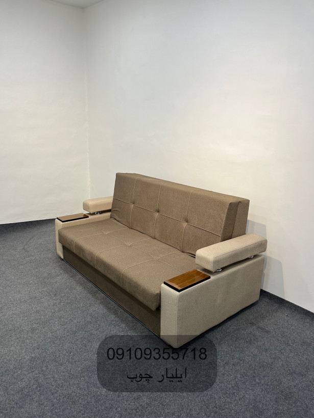 مبل تختخوابشو رایکا باکسدار